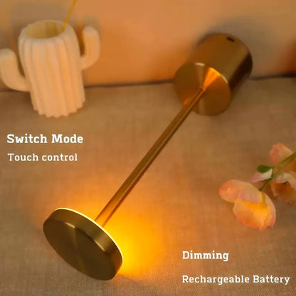 Modern Touch-Activated LED Table Lamp