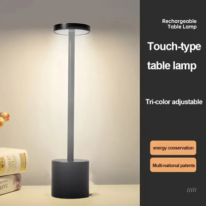 Modern Touch-Activated LED Table Lamp