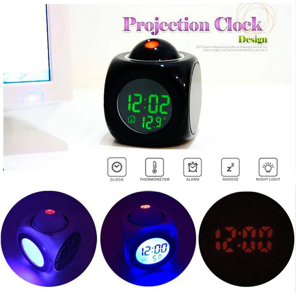 LCD Projector Clock