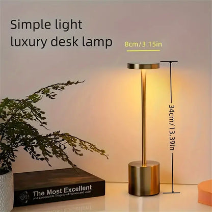 Modern Touch-Activated LED Table Lamp