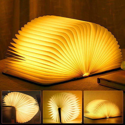 Folding Book Night Lamp