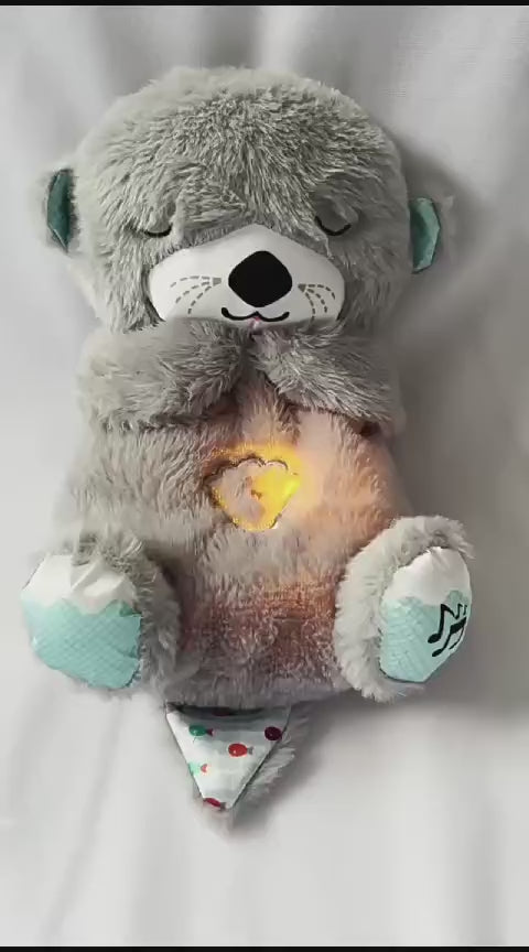 Breathing Teddy with Sound, Light and Breathing Motion